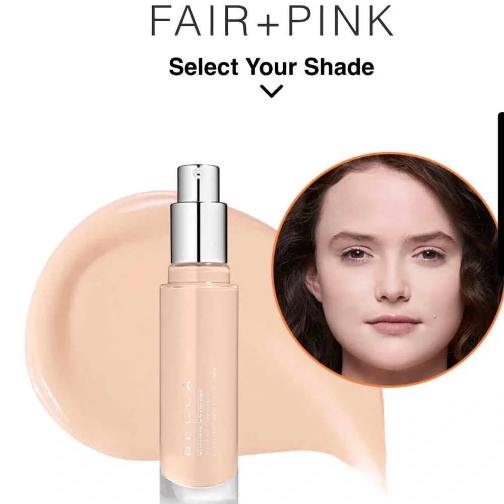 BECCA Alabaster 1C1 Ultimate Coverage 24hr Foundation $44 1oz